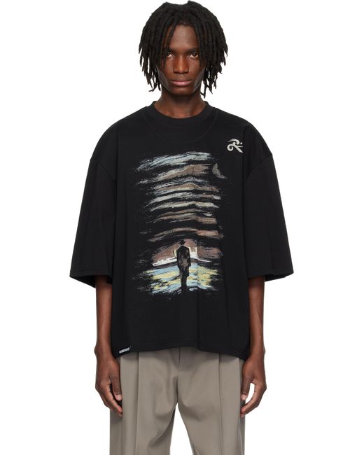 NAMESAKE Black Mayo Oversized 1900 T-Shirt for men