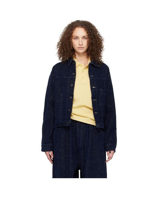 Needles Blue Darts Bottom Jacket