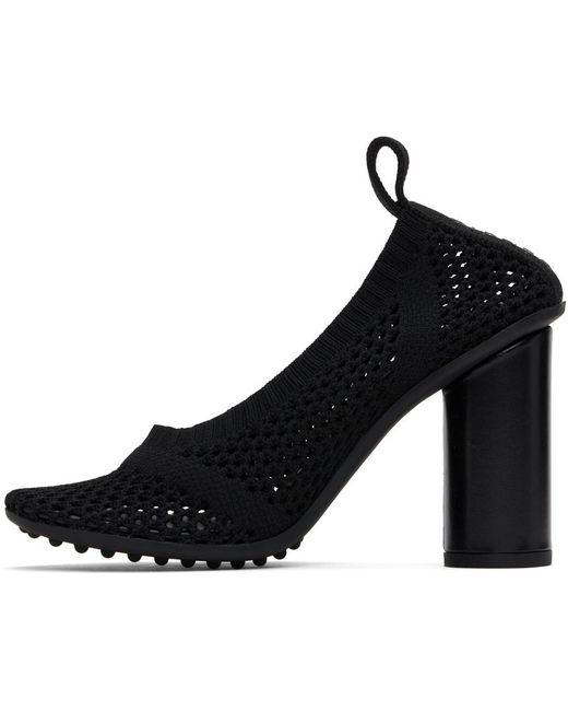 Chaussures à talon atomic noires Bottega Veneta en coloris Black
