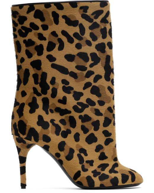 Alaïa Black Tan & Low 90 Boots