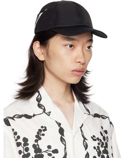 Jacquemus Black 'la Casquette Ovalie' Cap for men