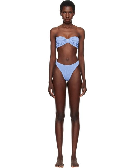 Hunza G Black Tina Bikini