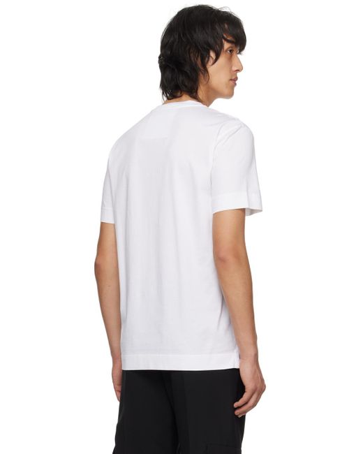 メンズ Givenchy ホワイト 4g Tシャツ White