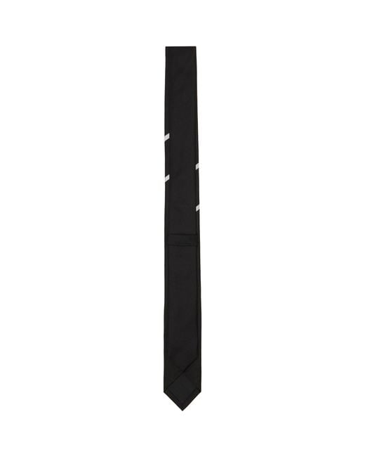MASTERMIND WORLD Black Skull Tie for men