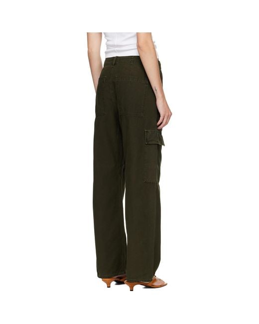 Citizens of Humanity Green Khaki Esme Cargo Pants