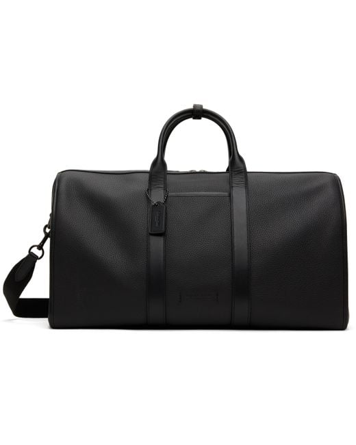 COACH Black Gotham Duffle Bag for men