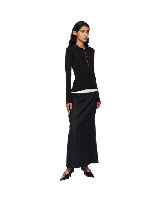 A.P.C. Black Mila Polo