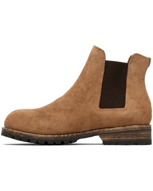 Visvim Black Gornergrat Mid-Folk Chelsea Boots for men
