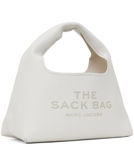 Marc Jacobs White 'the Mini Sack Bag' Tote