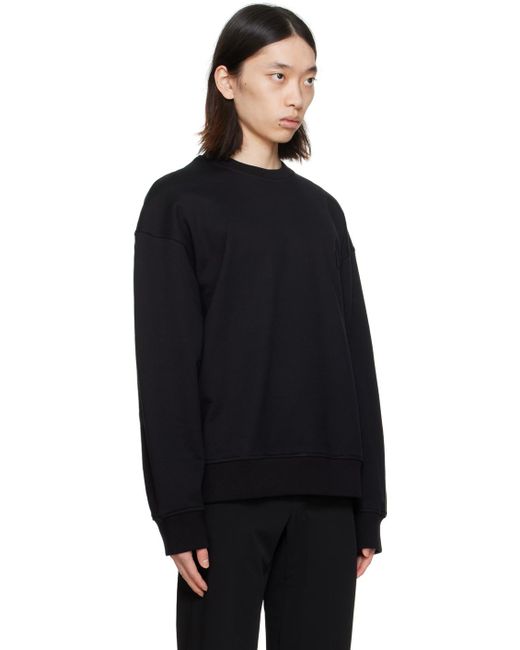 Wooyoungmi Black Luminous Jellyfish Sweatshirt for men