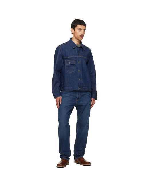 Citizens of Humanity Blue Box Denim Jacket for men