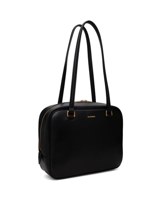 Jil Sander Black Vision Medium Bag