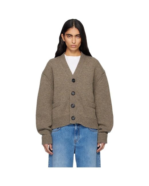 B.B. Wallace Multicolor Taupe Wylie Cardigan