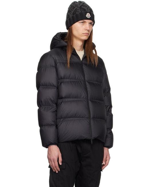 Moncler Black Masac Down Jacket for men