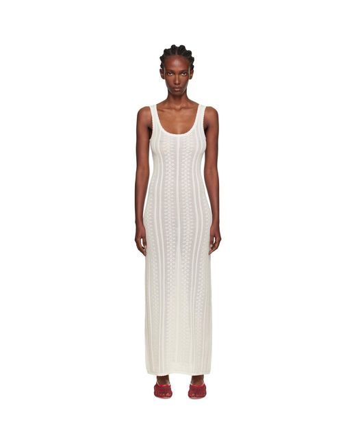 Holzweiler Black Tine Crochet Maxi Dress