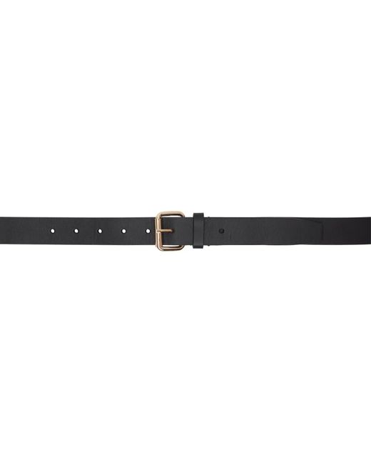 Vetements Black Iconic Logo Belt