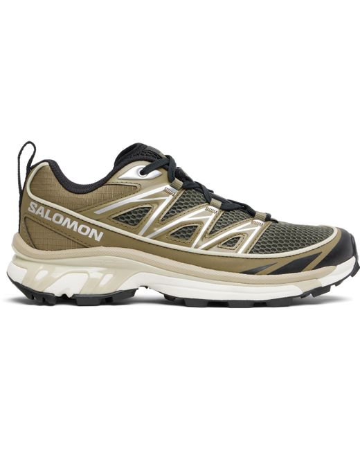 Salomon Black Khaki Xt-6 Expanse Seasonal Sneakers for men