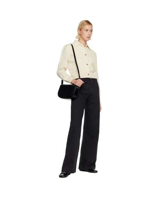 A.P.C. Black Cross Body Bags