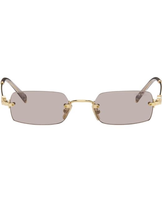 Miu Miu Black Collection' Sunglasses