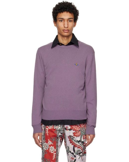 Vivienne Westwood Purple Man Sweater for Men | Lyst UK