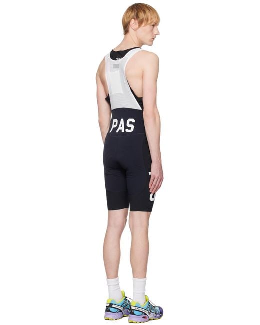 Pas Normal Studios Black 'Pas' Mechanism Pro Bib Shorts for men