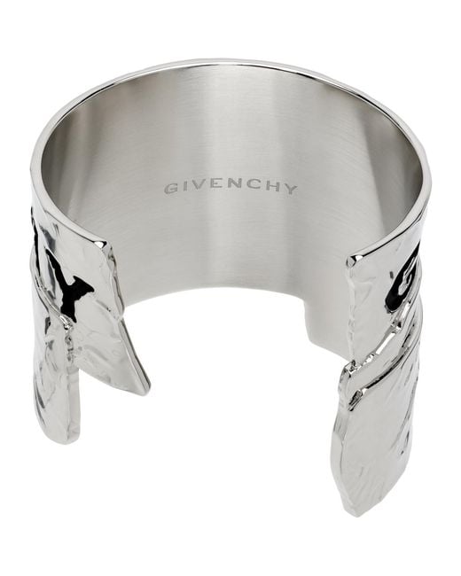 Givenchy Metallic Tape' Cuff Bracelet