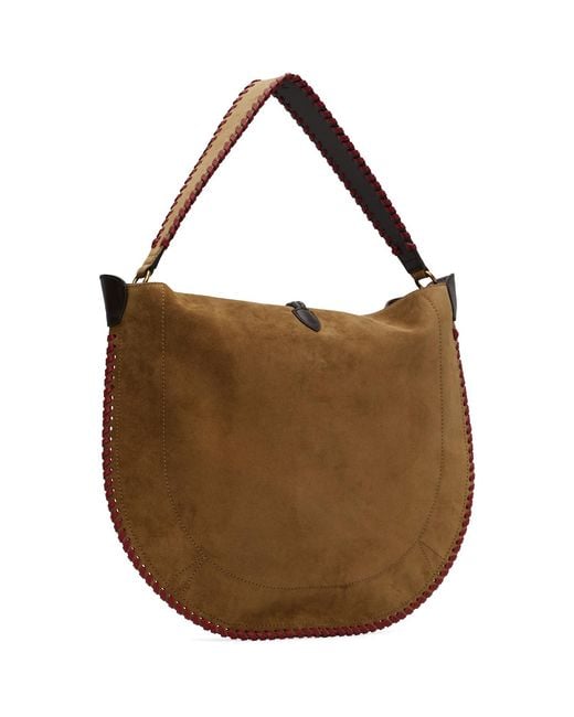 Isabel Marant Brown Taupe Oskan Soft Tote