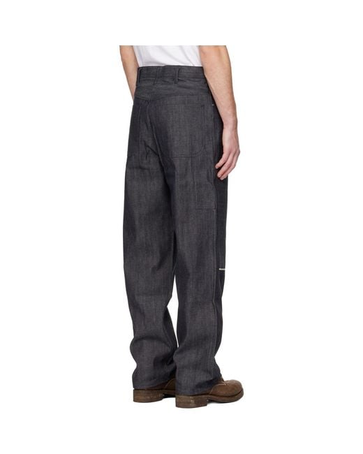 Visvim Gray Carpenter Jeans for men