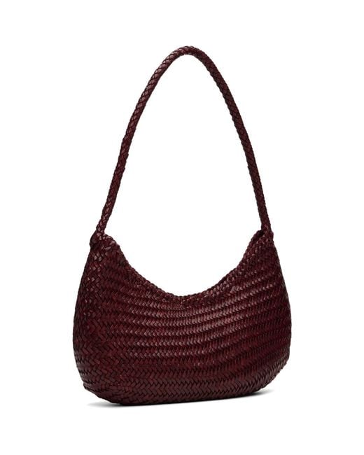 Dragon Diffusion Purple Burgundy Nova Luna Shoulder Bag