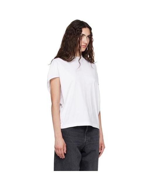 Agolde White Souline T-Shirt
