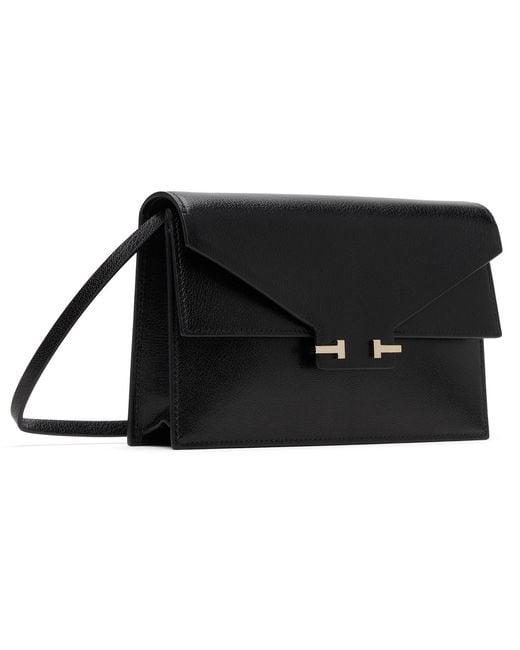 Tom Ford Black Supple Leather Aube Mini Bag