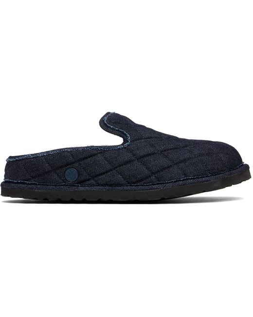 Birkenstock Black 1774 Denim Slip-On Loafers for men