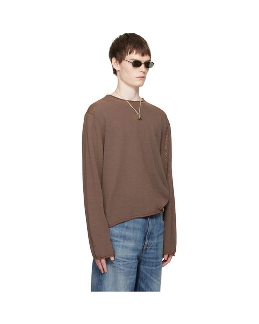 Our Legacy Multicolor Rigid Popover Sweater for men