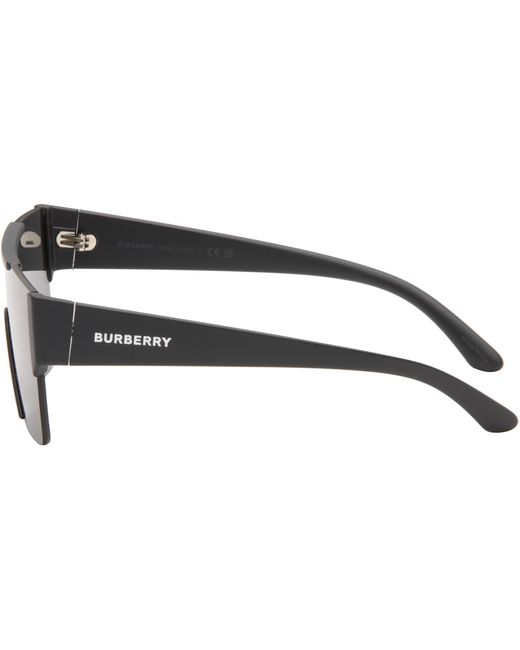 Burberry Black Shield Sunglasses for men