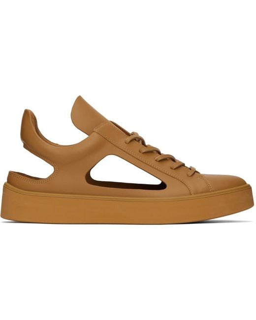 メンズ Ecco Kostas Murkudisエディション タン カットアウト スニーカー Black