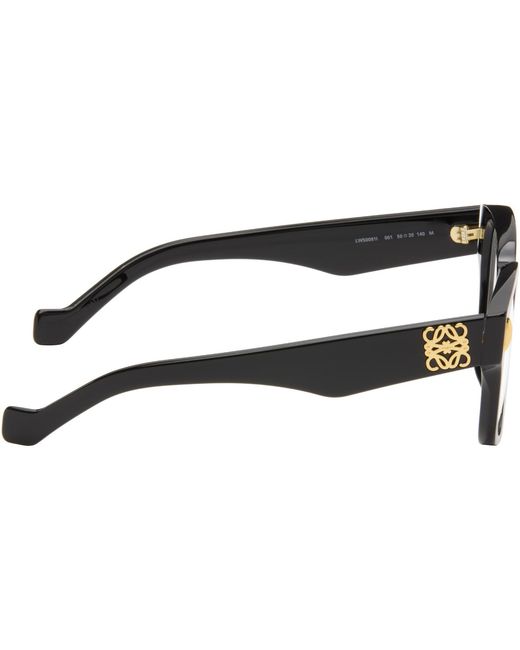 Loewe Black Anagram Logo Glasses