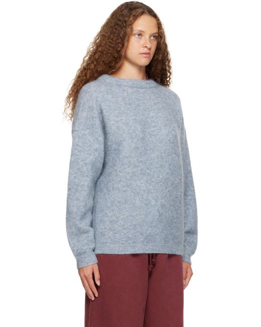 Acne Blue Crewneck Sweater
