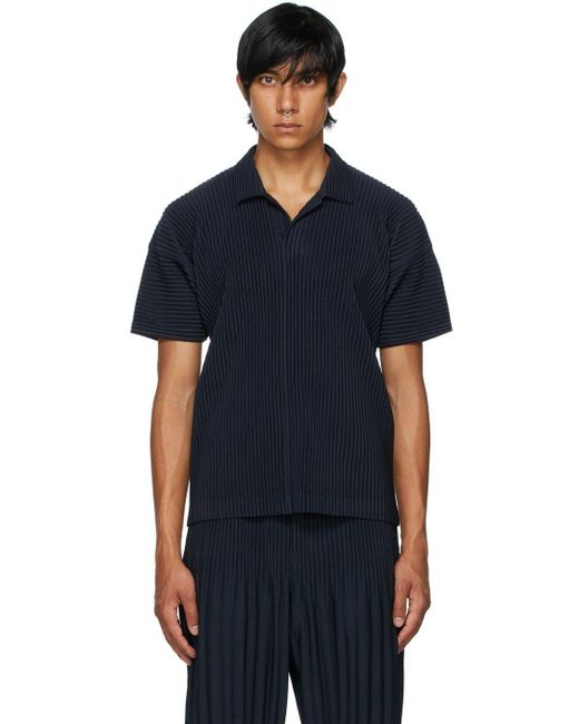 Homme plissé issey miyake polo Clearance