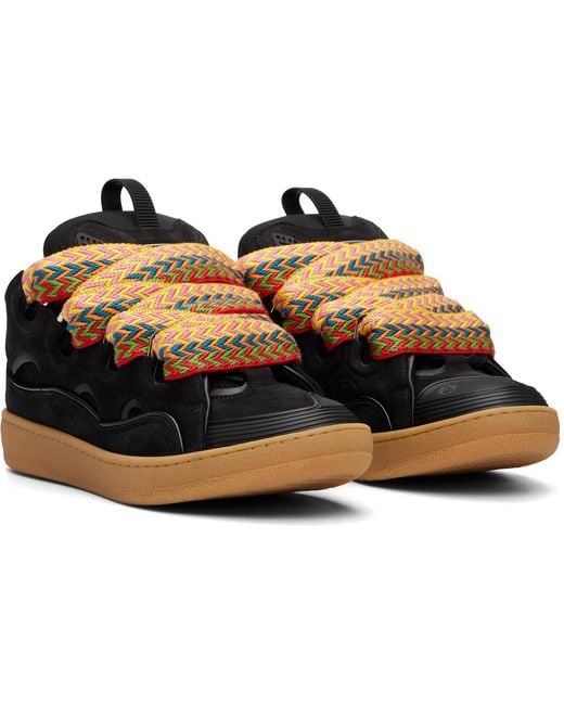 Lanvin Blue Curb Sneakers for men