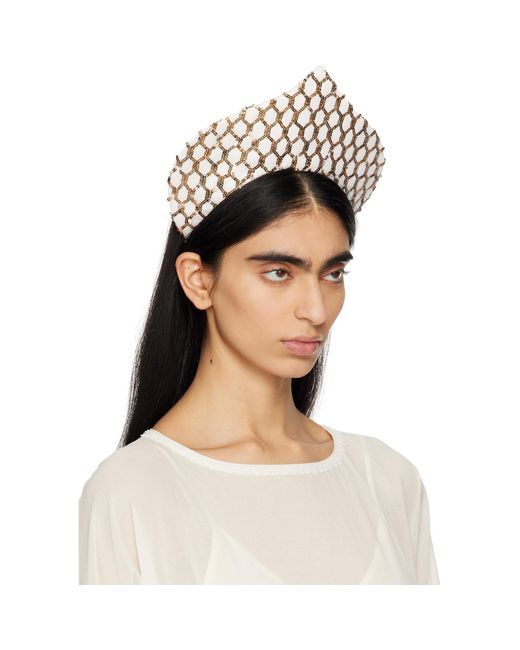 Bode Black Off- & Pinnacle Crown Headband