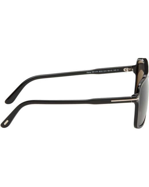 メンズ Tom Ford ブラック Kemp サングラス Black