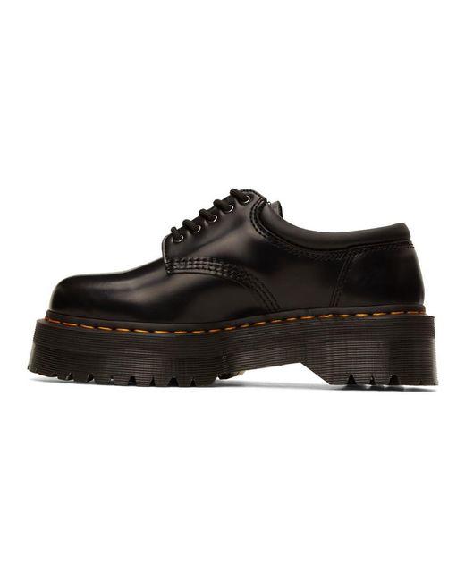 black 8053 quad platform derbys