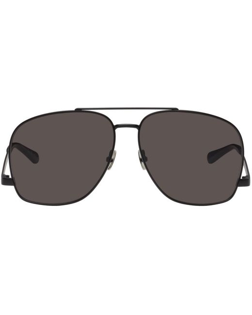 Saint Laurent Black Sl 653 Leon Sunglasses for men