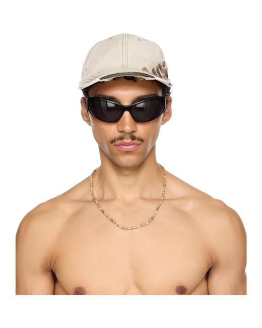 Martine Rose Natural Ssense Exclusive Roll Back Cap for men