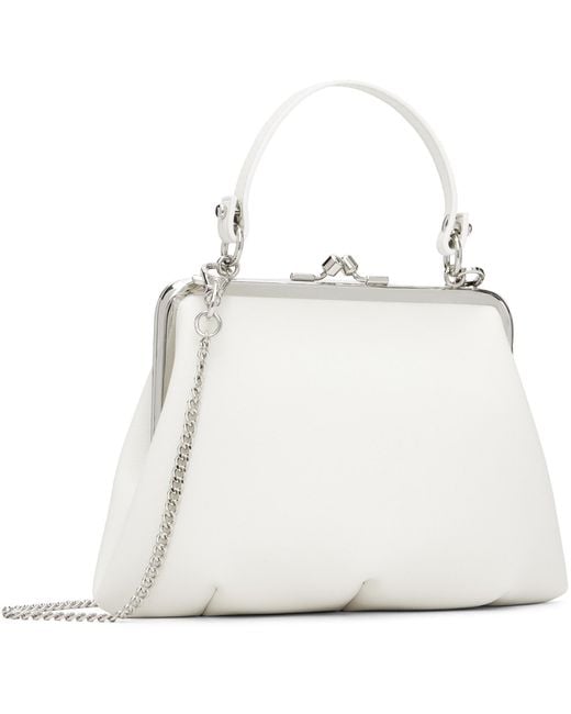 Vivienne Westwood White Off- Granny Frame Bag