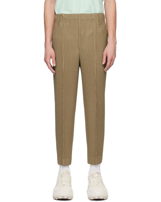 Homme Plissé Issey Miyake Multicolor Homme Plissé Issey Miyake Compleat Trousers for men