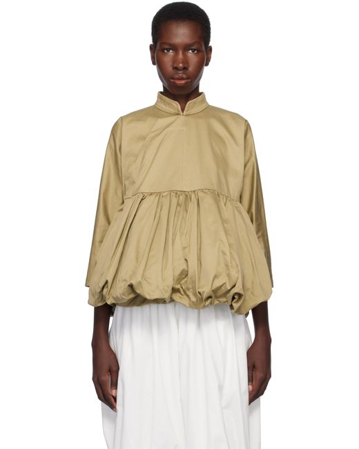 Comme des Garçons Natural Cotton Twill Garment Washed Jacket