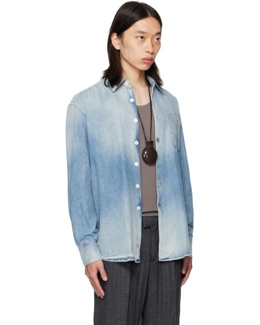 メンズ Our Legacy ブルー Above デニムシャツ Blue