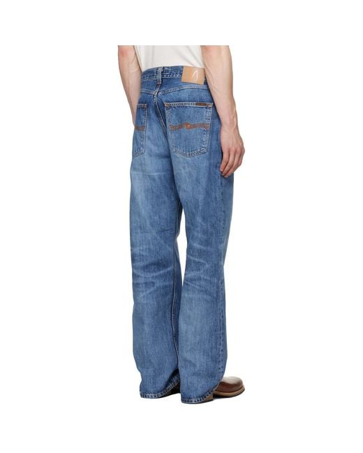 Nudie Jeans Blue Tuff Tony Jeans for men