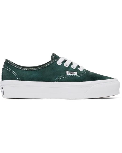 Vans Black Premium Authentic 44 Suede Sneakers